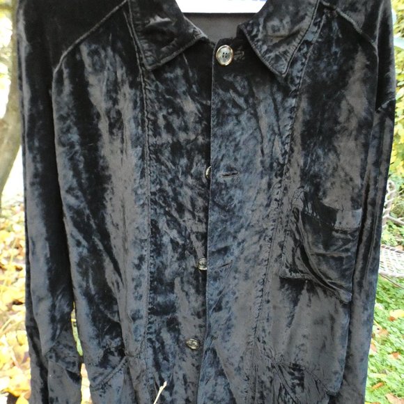 CP Shades Rayon Velvet Top/Jacket - Picture 7 of 13